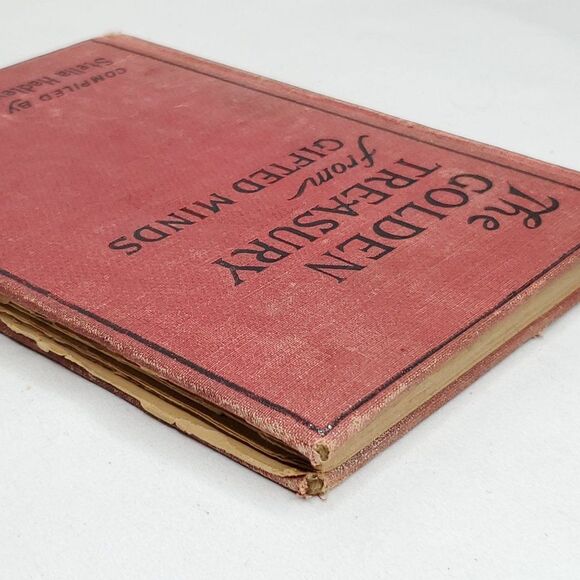The Golden Treasury from Gifted Minds Quotations Saying Excerpts 1909 1st Ed - Picture 4 of 12